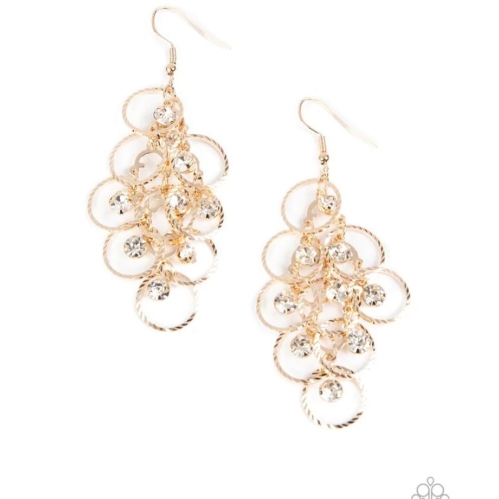 Head Rush Earrings. NWT - Picture 2 of 2